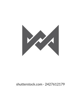 M Letter Logo Vorlage Vektor Illustration Design