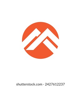 M Letter Logo Template vector illustration design
