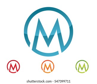 M Letter Logo Template vector icon design
