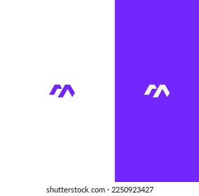 M Letter Logo Usable Vector Template Abstract Monogram Symbol 
