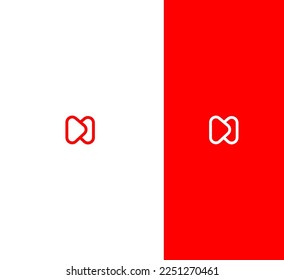 M Letter Logo Usable Vector Template Abstract Monogram Symbol 