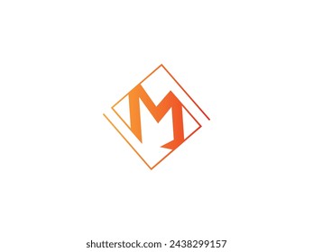 M Letter Logo Vector Arte, Iconos y Gráficos