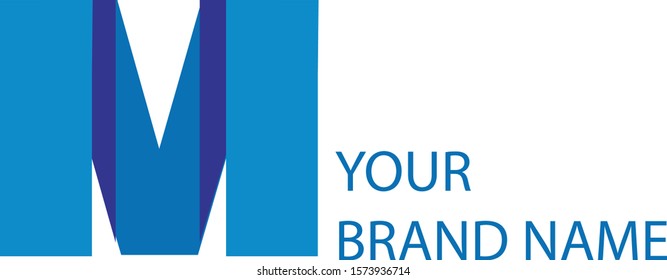 M Letter Logo Vector Design