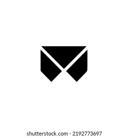 m letter logo vector illustration