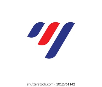 M Letter Logo vector Template