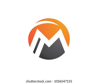M Letter Logo vector Template