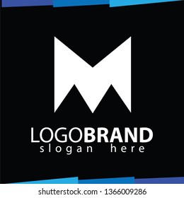 M Letter Logo Vector Template