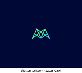 M Letter Logo Vector Template Abstract Monogram Symbol. Usable for Business sport, technology, fashion, digital And future creative logo