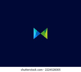 M Letter Logo Vector Template Abstract Monogram Symbol. Usable for Business sport, technology, fashion, digital And future creative logo