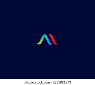 M Letter Logo Vector Template Abstract Monogram Symbol. Usable for Business sport, technology, fashion, digital And future creative logo