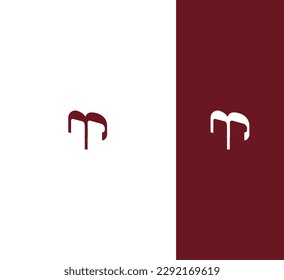 M Letter Logo Vector Template Abstract Monogram Symbol 