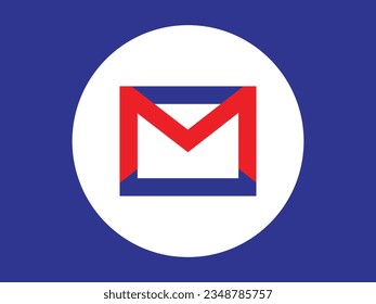 plantilla vectorial de logotipo de letra m