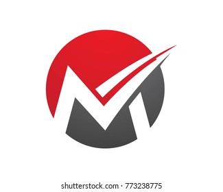 M letter logos design vector