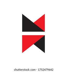 vector de diseño del logotipo de correo electrónico M
