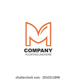 M Letter  vector  icon  Template  Illustration design 