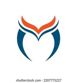 M Letra icono vectorial Plantilla de diseño Ilustración 