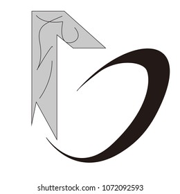 m letter vector logo