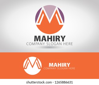 M Letter Vector Logo