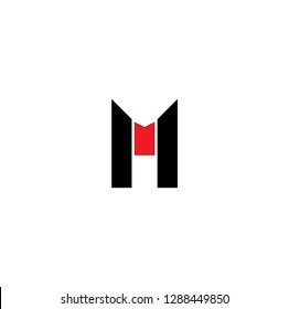 m letter vector logo