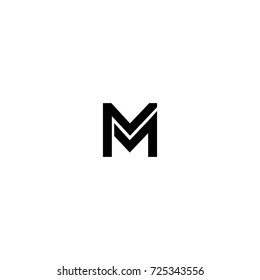 M Letter Vector Logo