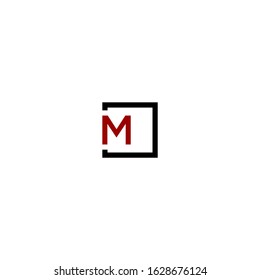 m letter vector logo abstract