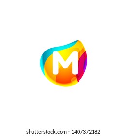 M LETTER VECTOR LOGO APHABET ICON