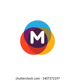 M LETTER VECTOR LOGO APHABET ICON
