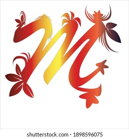 diseño de logotipo vectorial de letra m. letra m imagen. arte vectorial de iconos