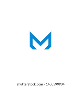 m letter vector logo designs