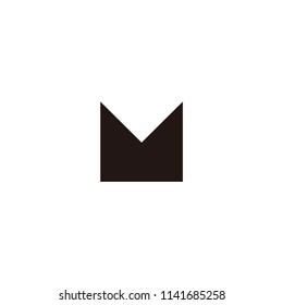 m letter vector logo. mw letter vector logo