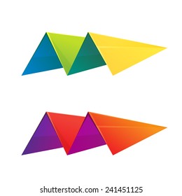 M letter volume logo