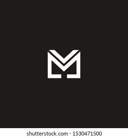 M letters logo icon vector template