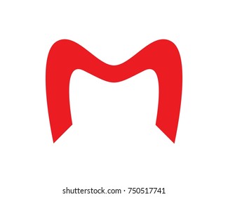 M Letters logos Template Vector