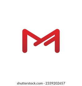 M-Line-Firmenlogo, Vektorbild
