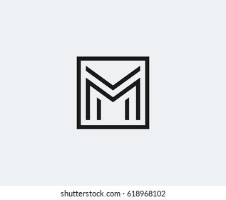 M logo