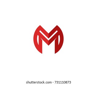 M logo