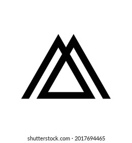 logotipo color negro fondo blanco