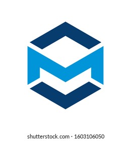 M Logo can be used for company, symbol, icon, and others.