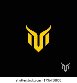 M logo, M concept, M letter, M vector. 