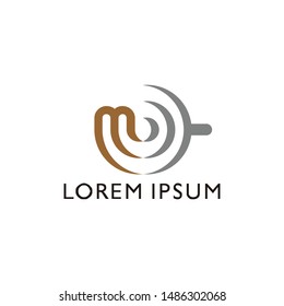 the M logo, with the cup shape shown above, the M icon for coffee
