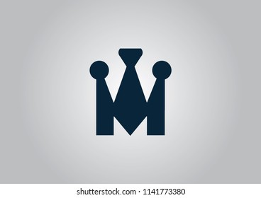 M logo design 