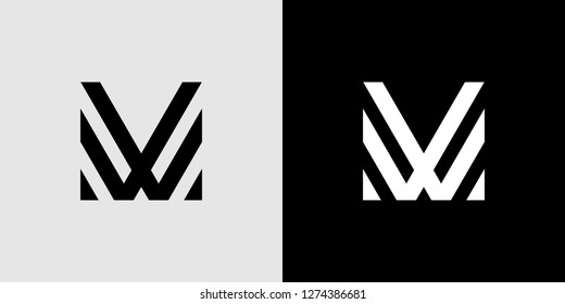 "M" logo design 