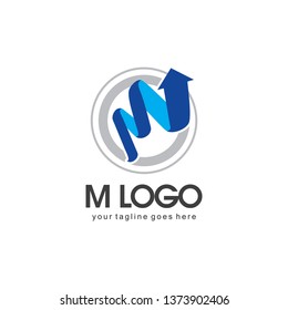 m logo design