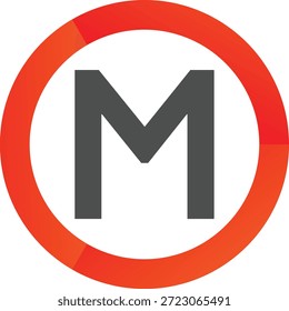 M Logo Design. Design des Circle M Logos