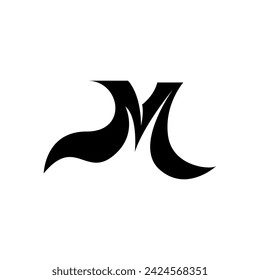 M logo design concept artwork