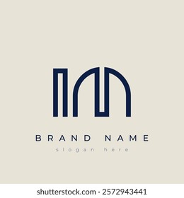 I and M logo design. IM abstract Letters Logo Monogram. This logo design is the process of creating a visual symbol that represents a brand, company, or individual.