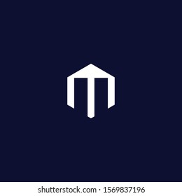 m logo design. letter logo design