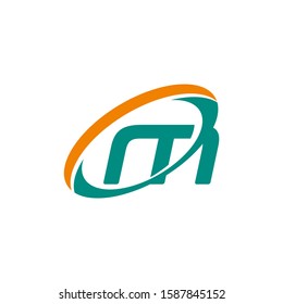 m logo design. letter logo design