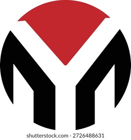 Design do logotipo M. Meu design de logotipo
