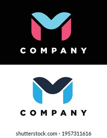 THE M logo design on shutterstock
